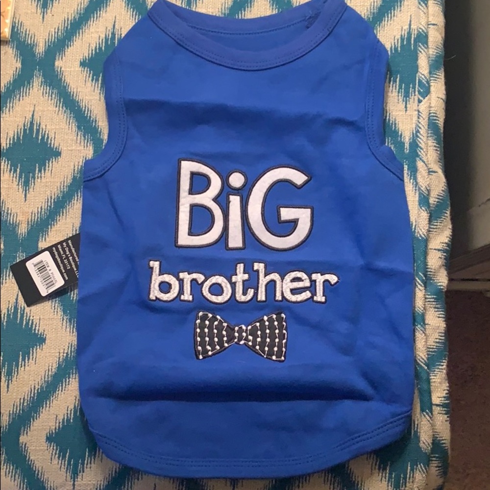 NWT dog big brother shirt
